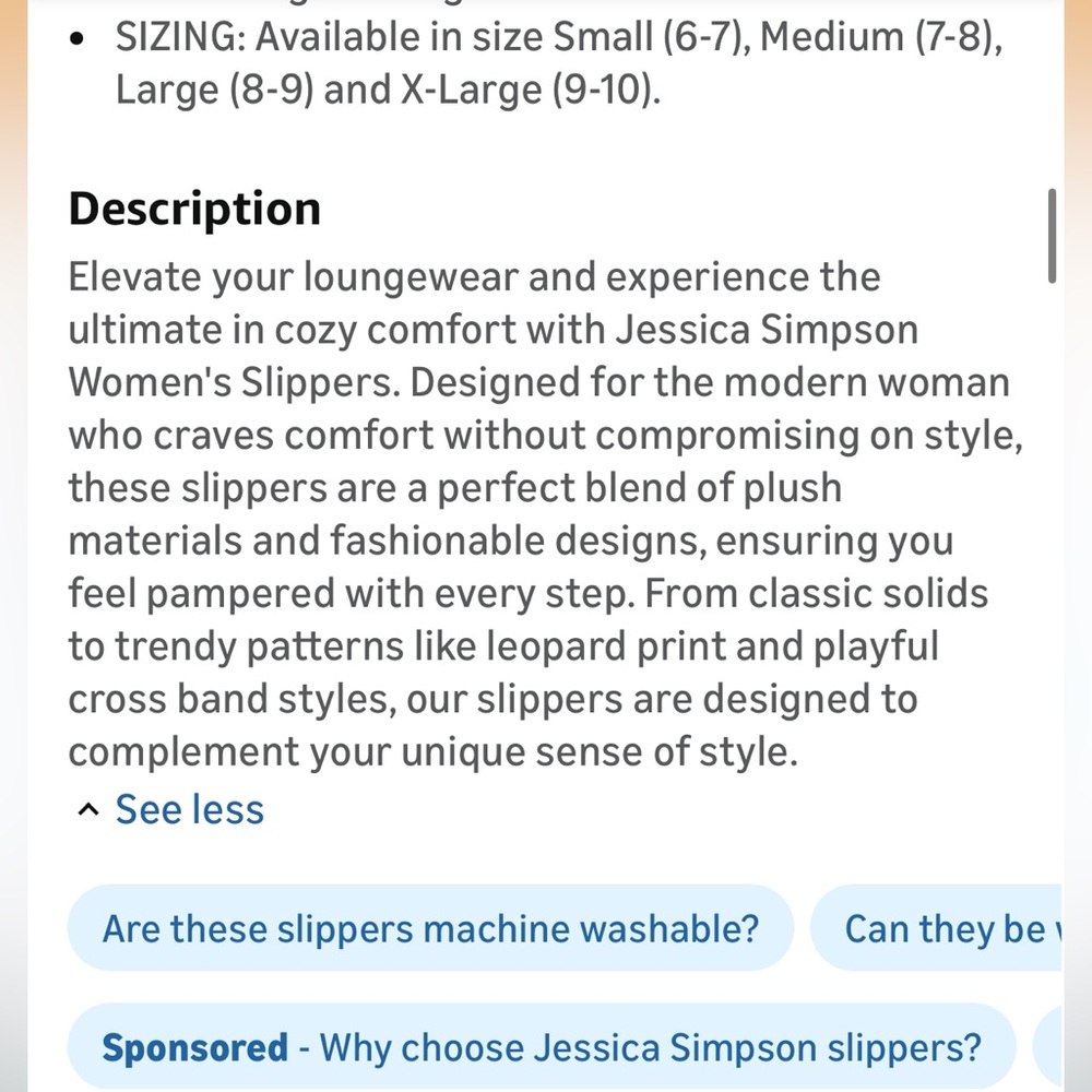 Jessica Simpson Women's Tan Suede Slip-On Shoes - Picture 8 of 8